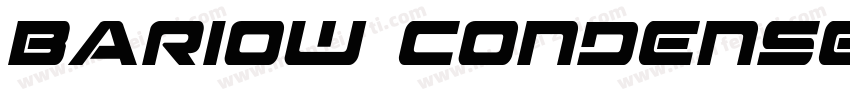 Bariow Condensed字体转换